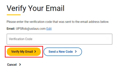 Verify Email